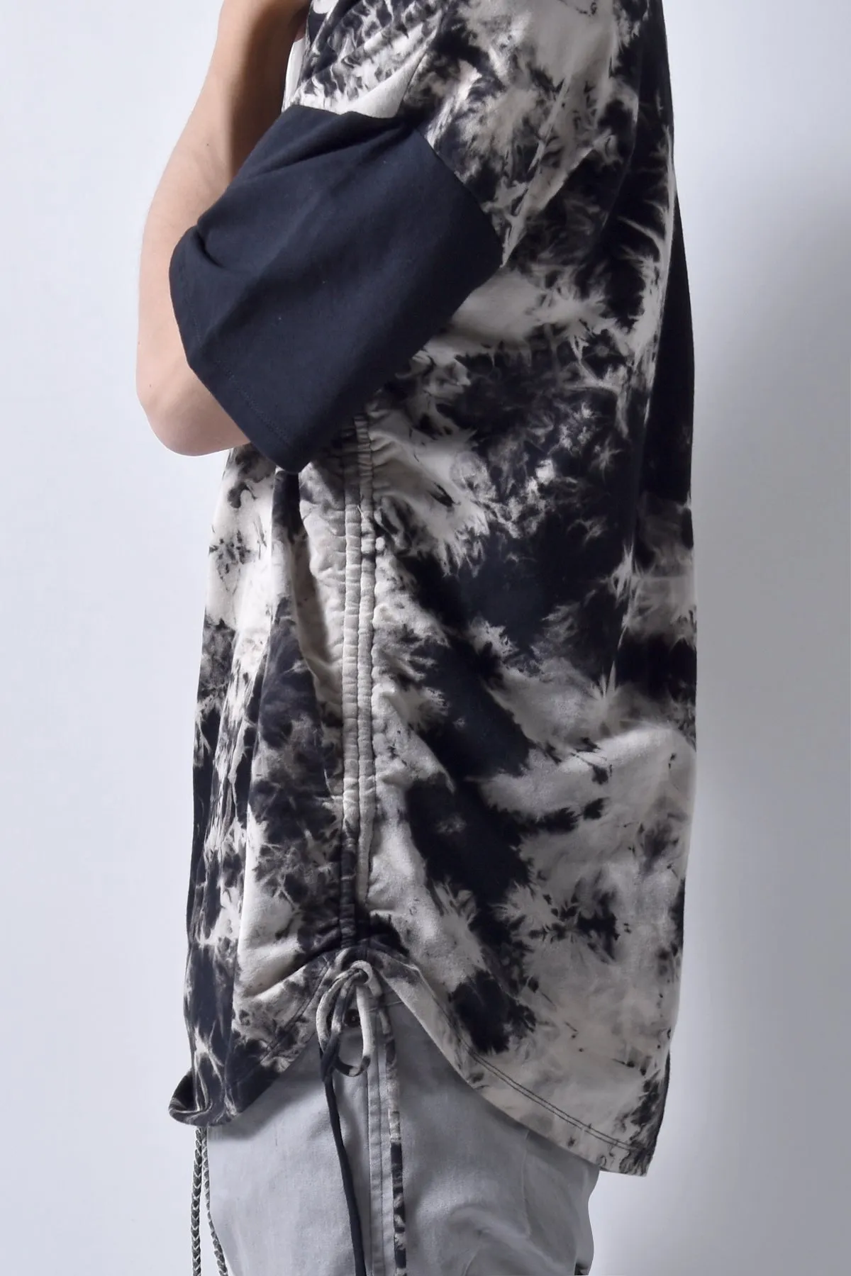 2101-TP01B Side Shrring Tie Dye Pullover 02