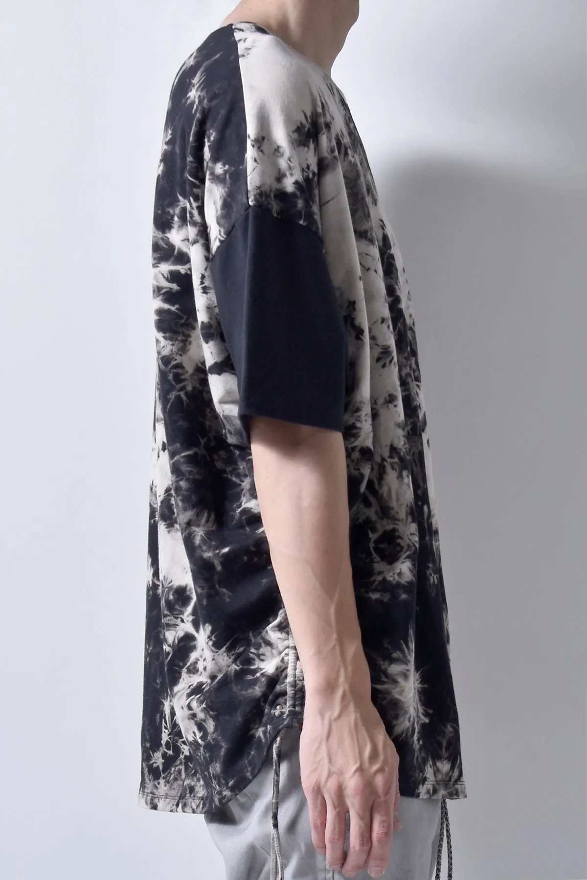 2101-TP01B Side Shrring Tie Dye Pullover 02
