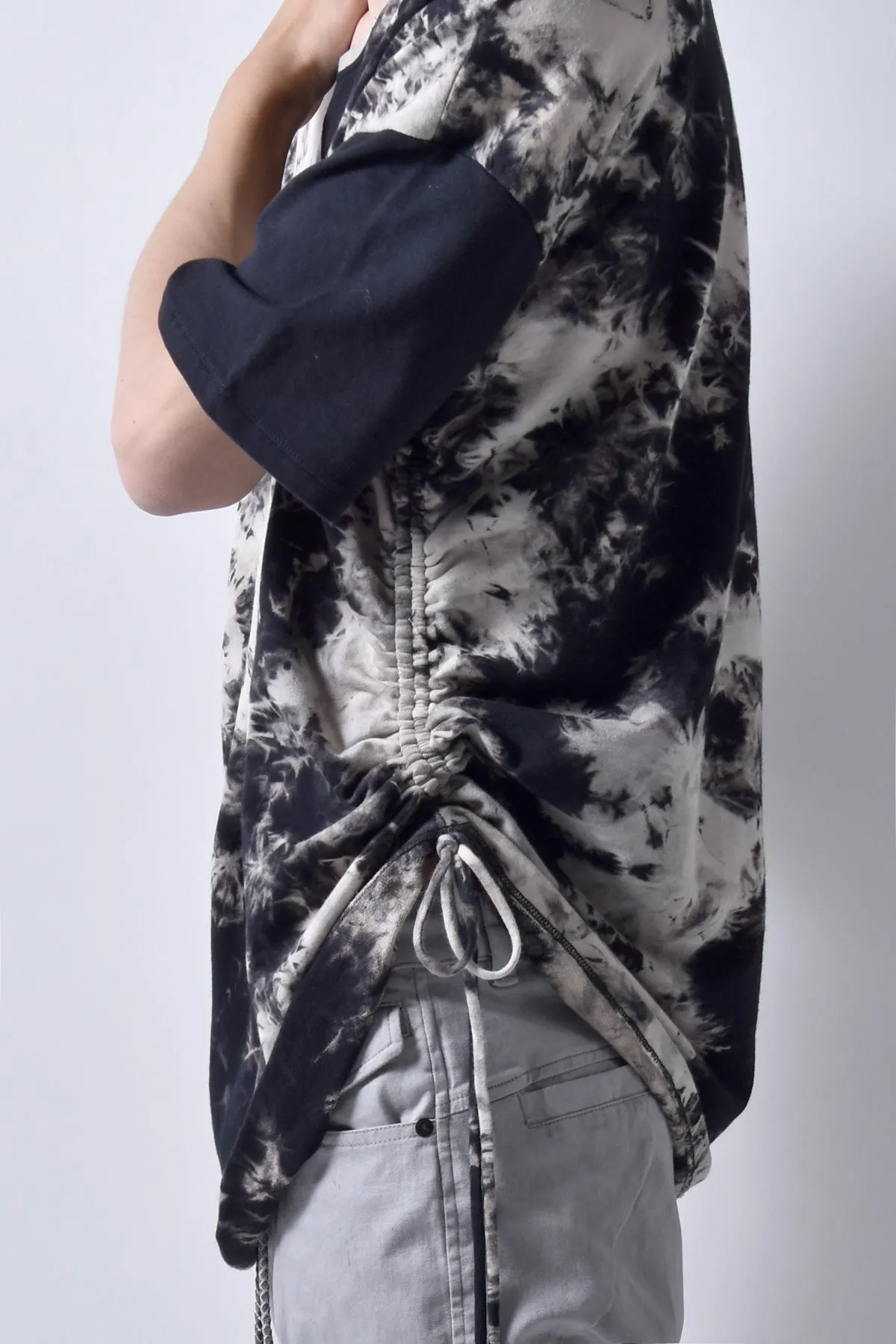 2101-TP01B Side Shrring Tie Dye Pullover 02