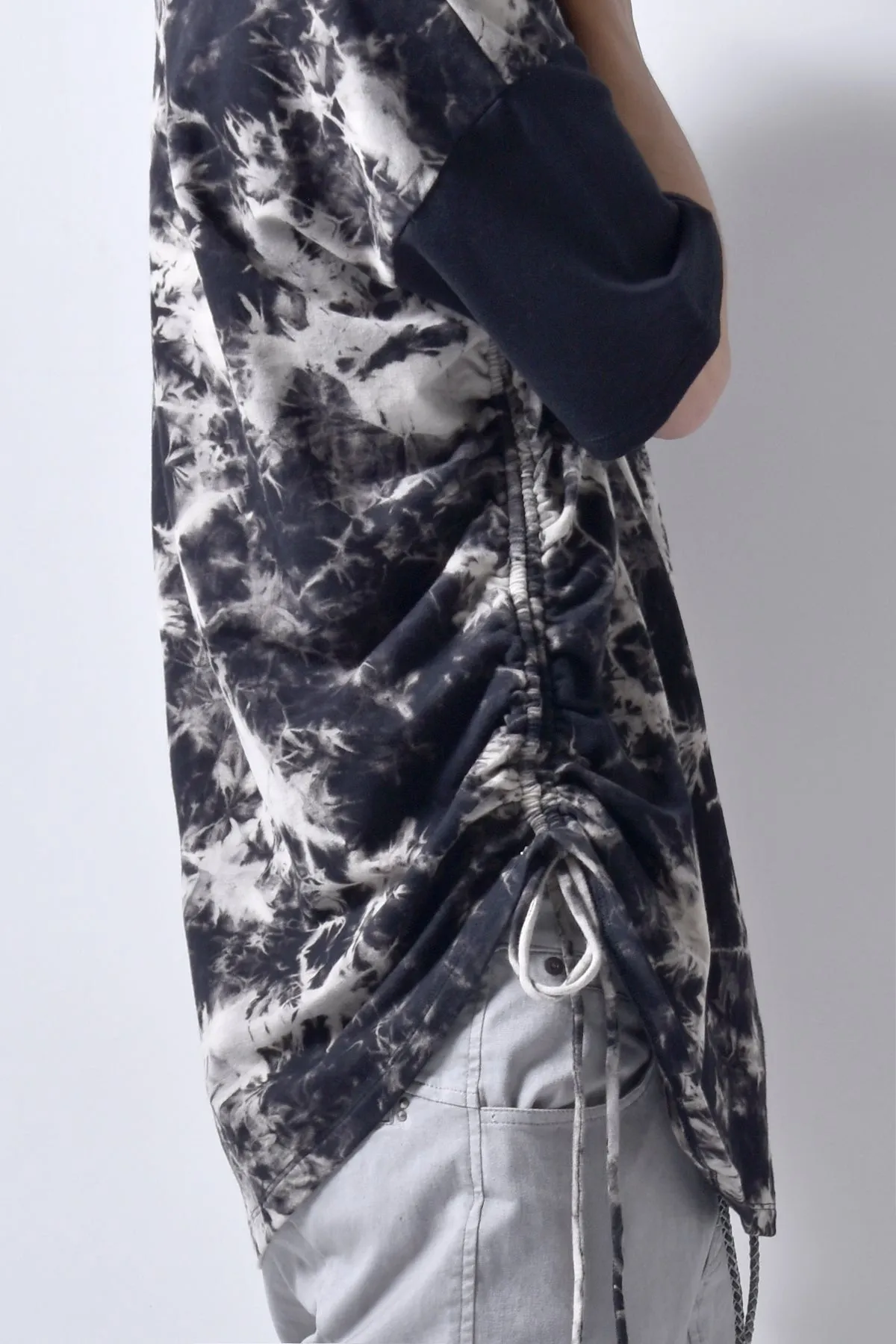 2101-TP01B Side Shrring Tie Dye Pullover 02