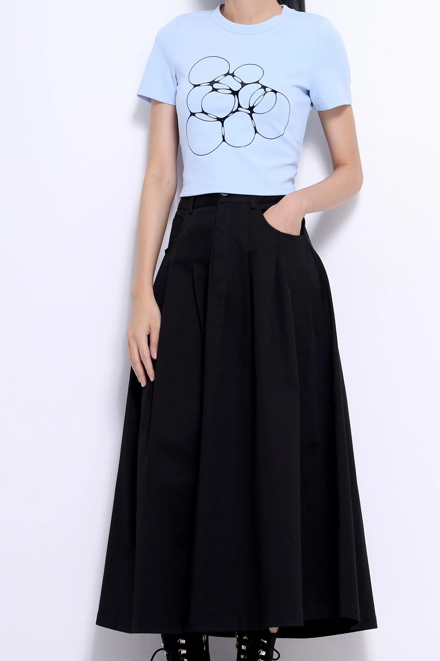 Abstract Art Fitted Tee