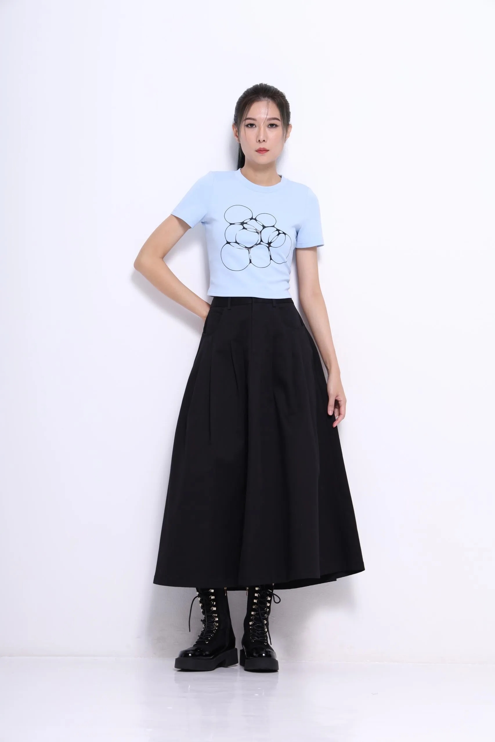 Abstract Art Fitted Tee