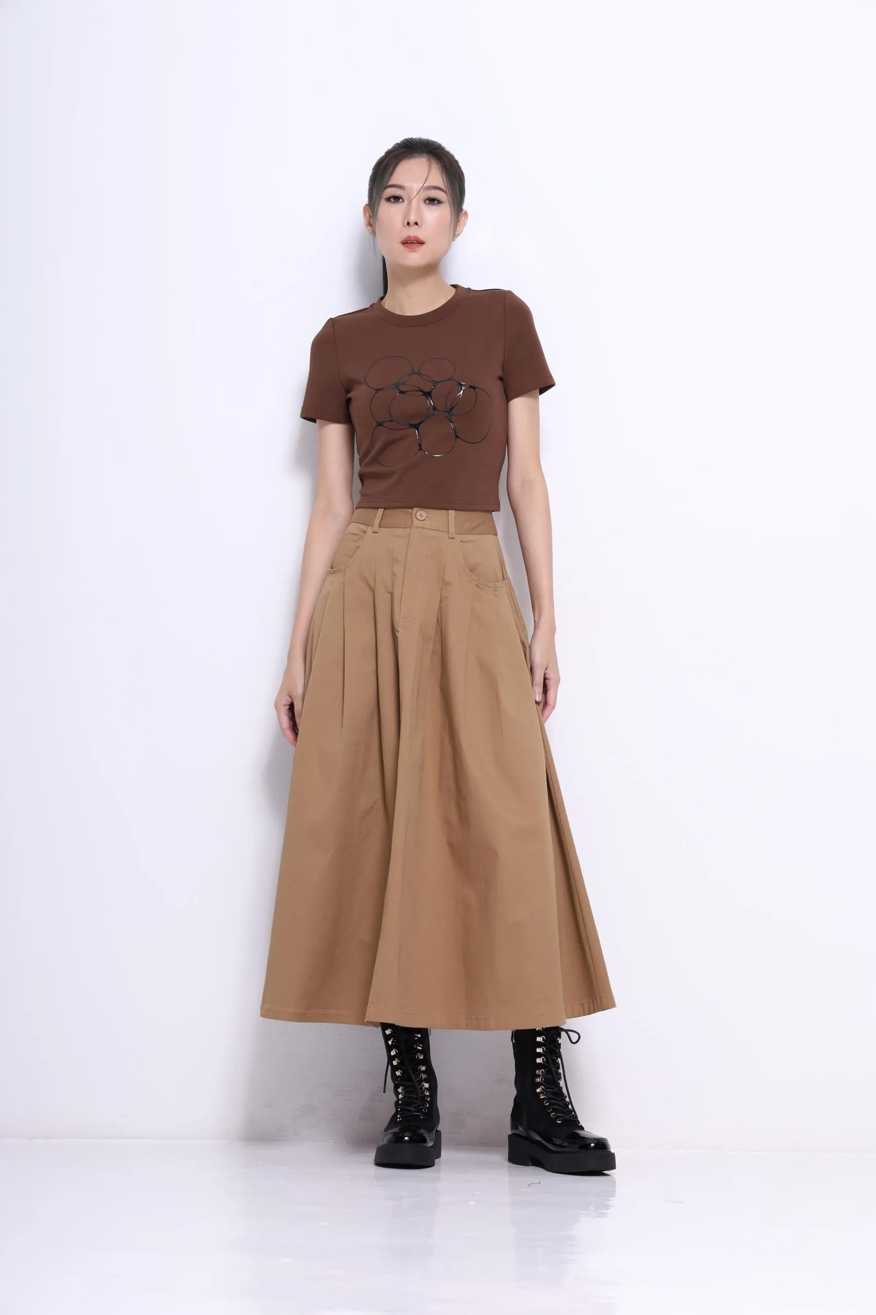 Abstract Art Fitted Tee