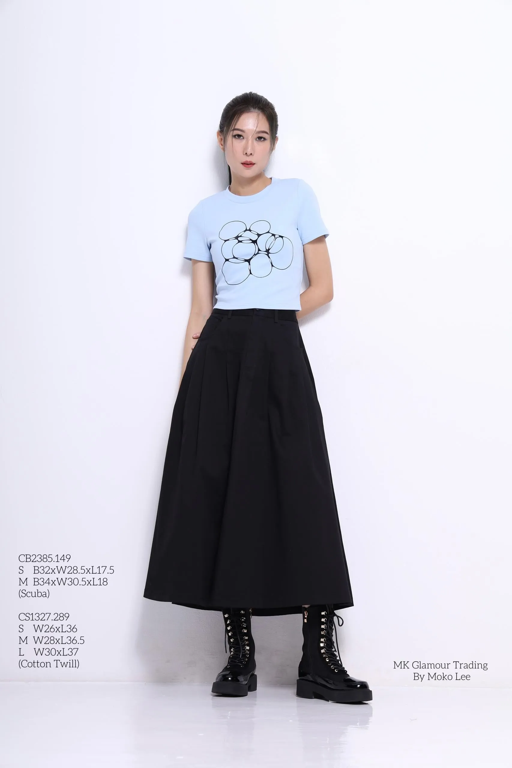 Abstract Art Fitted Tee