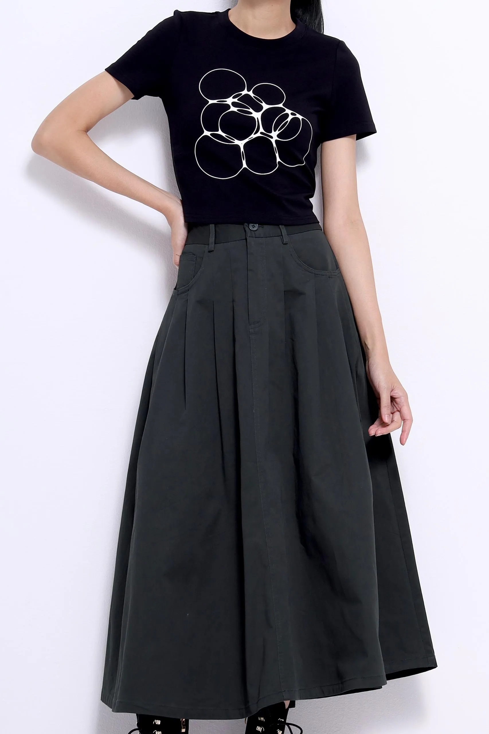 Abstract Art Fitted Tee