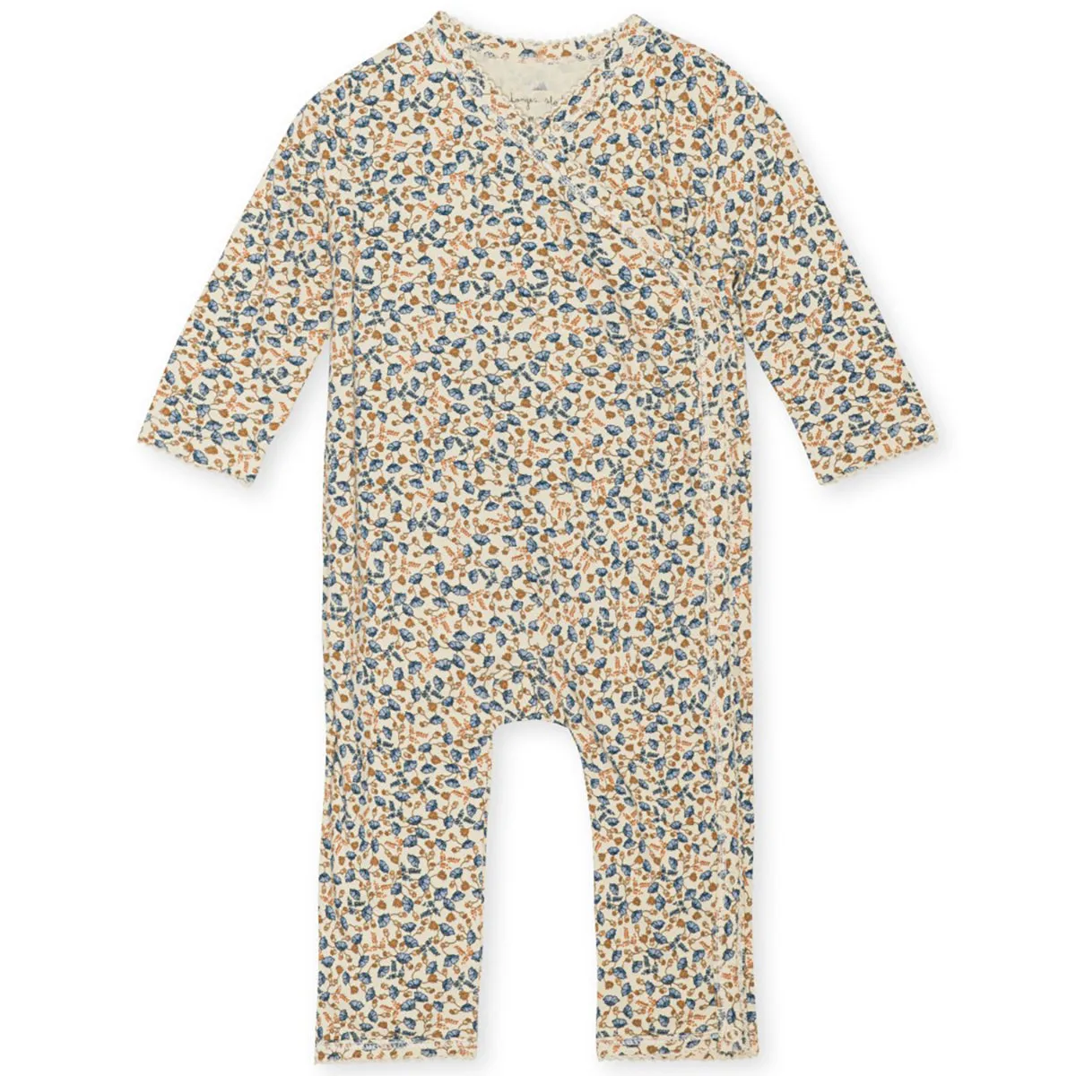 Basic Wrap Onesie in Eternelle by Konges Sløjd - Last One In Stock - 0-1 Months