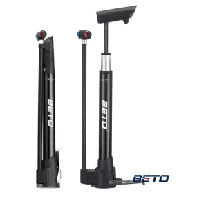 Beto 011-AG MINI FLOOR PUMP - BLACK