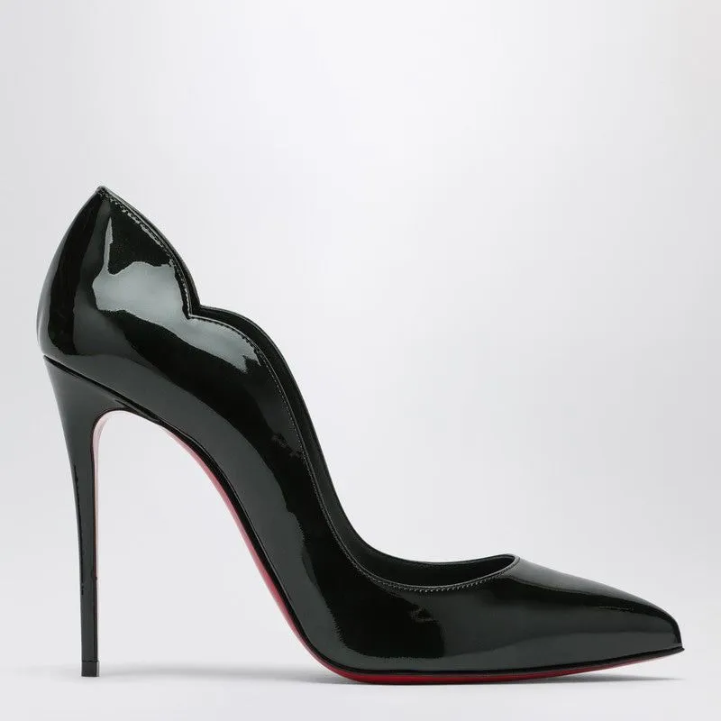 BLACK PATENT LEATHER HOT CHICK DéCOLLETTE