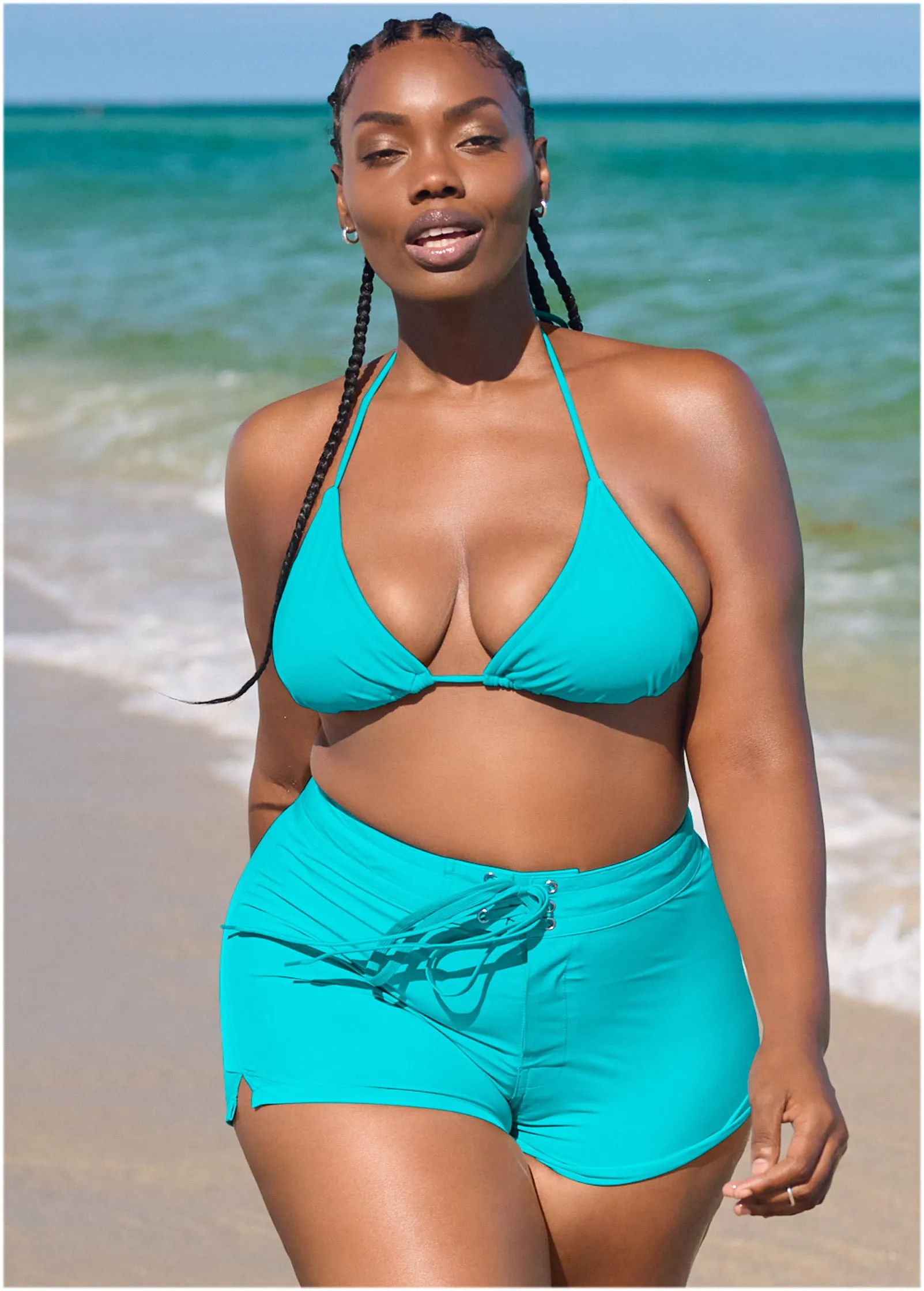 Board Short Cover-Up - Aqua Reef