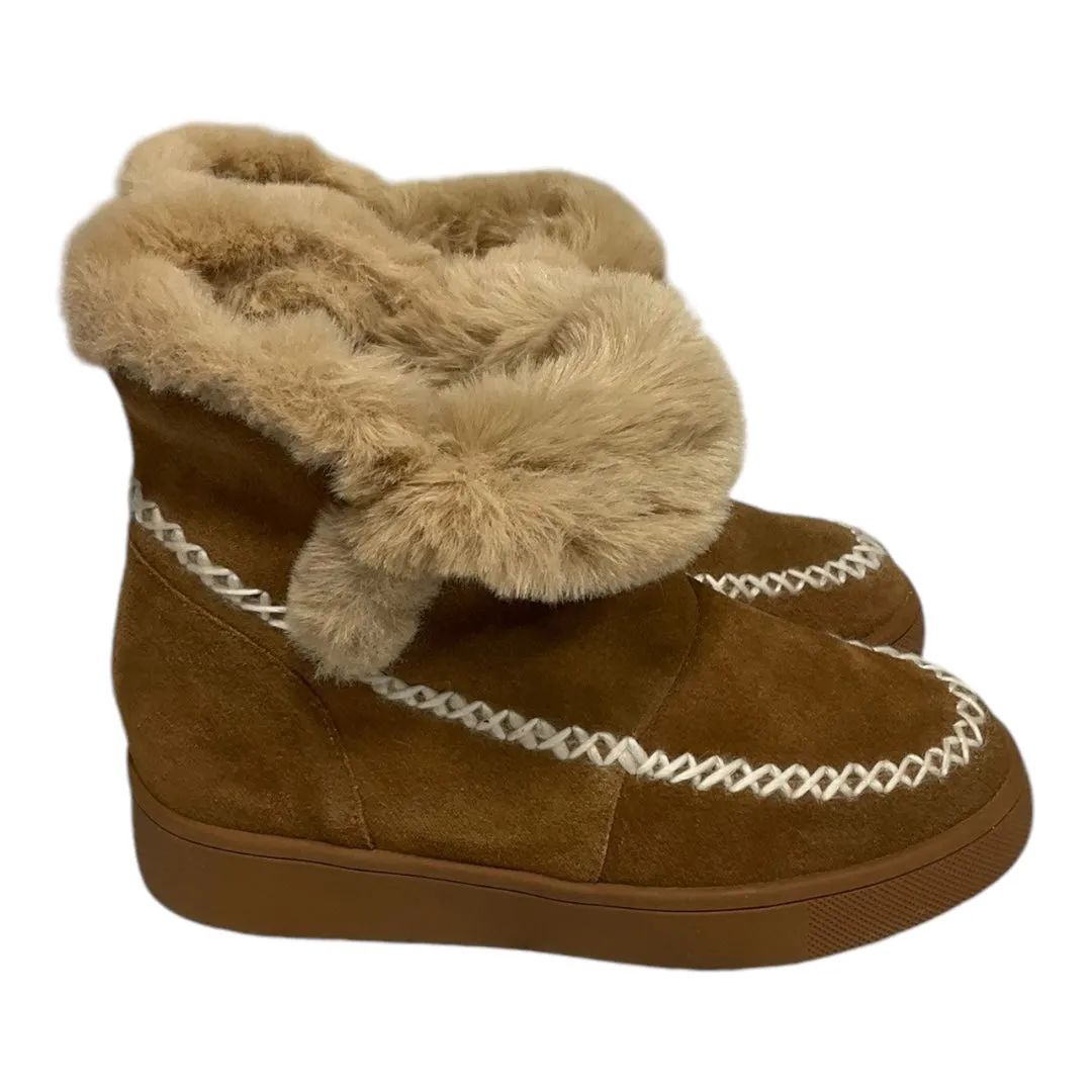 Boots Snow By Blondo In Tan, Size: 7