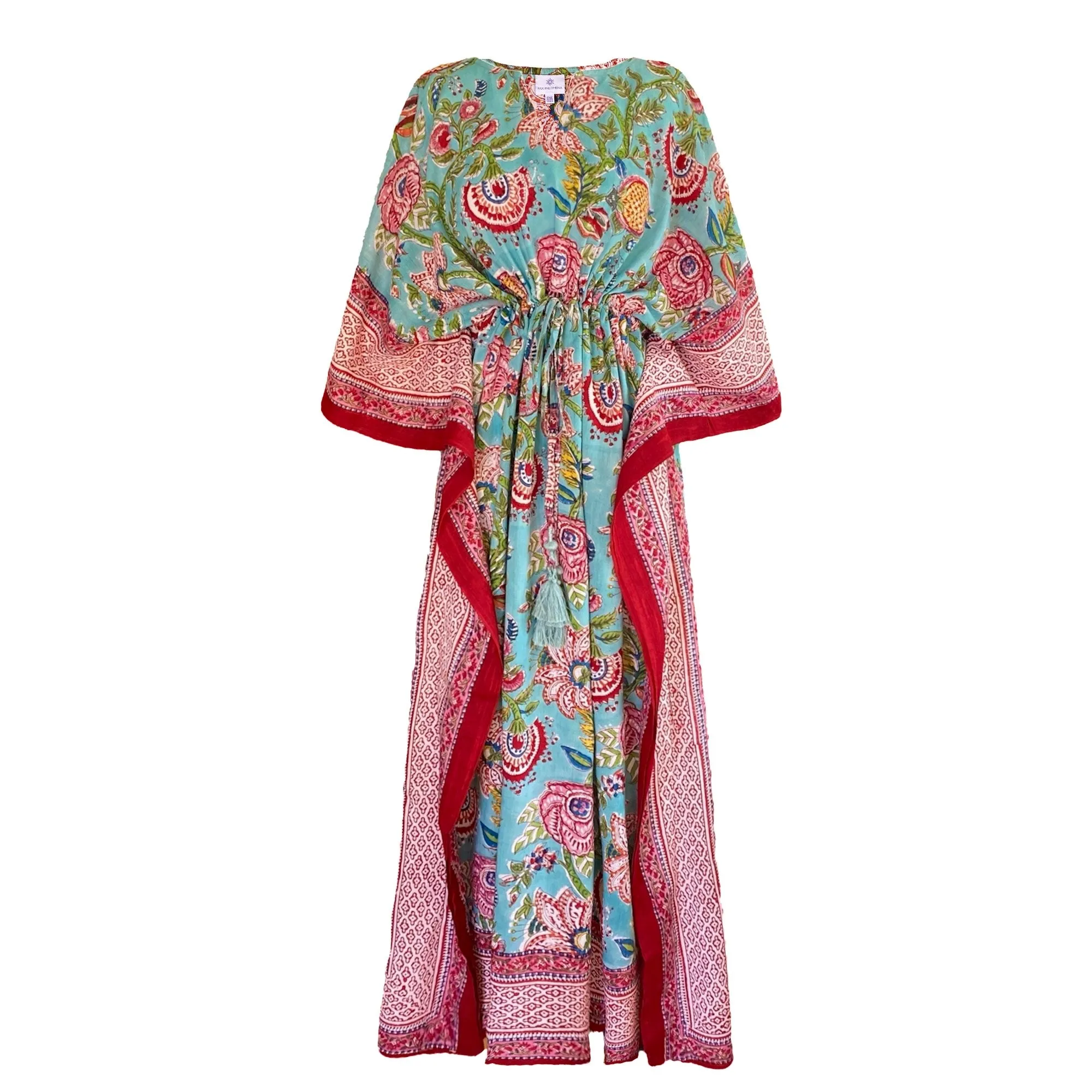 Bora Bora Botanical Maxi Kaftan
