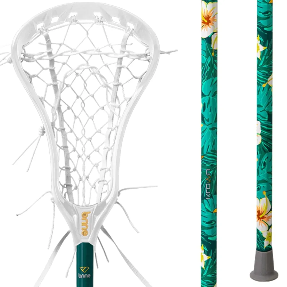 Brine Krown Pro Hawaiian Composite Complete Women's Lacrosse Stick