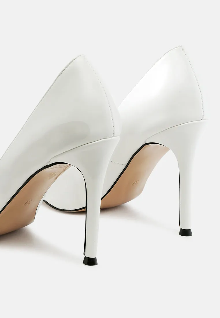 Cirrus Diamante Embellished Brooch Pumps By Ruw