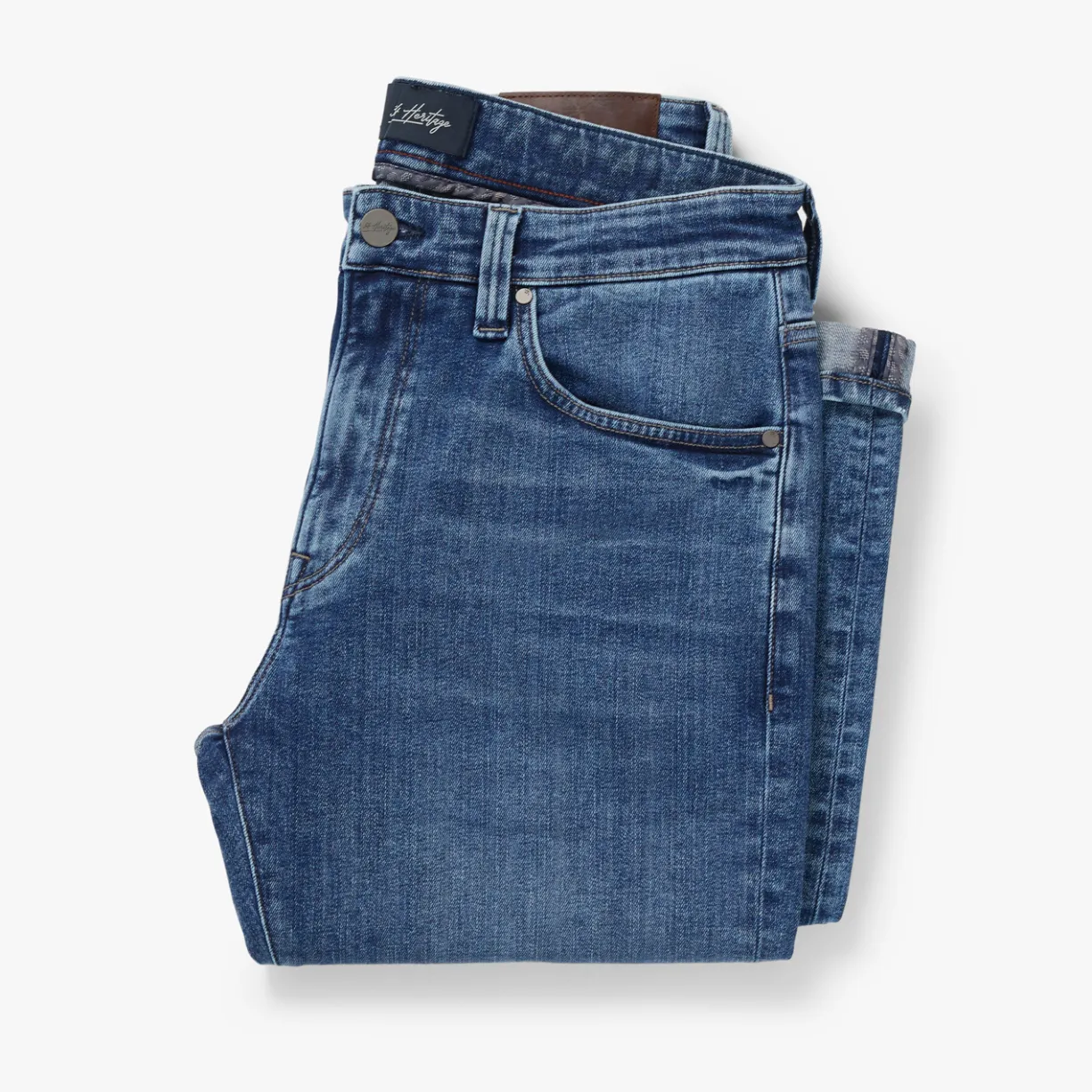 Cool Tapered Leg Jeans In Dark Organic