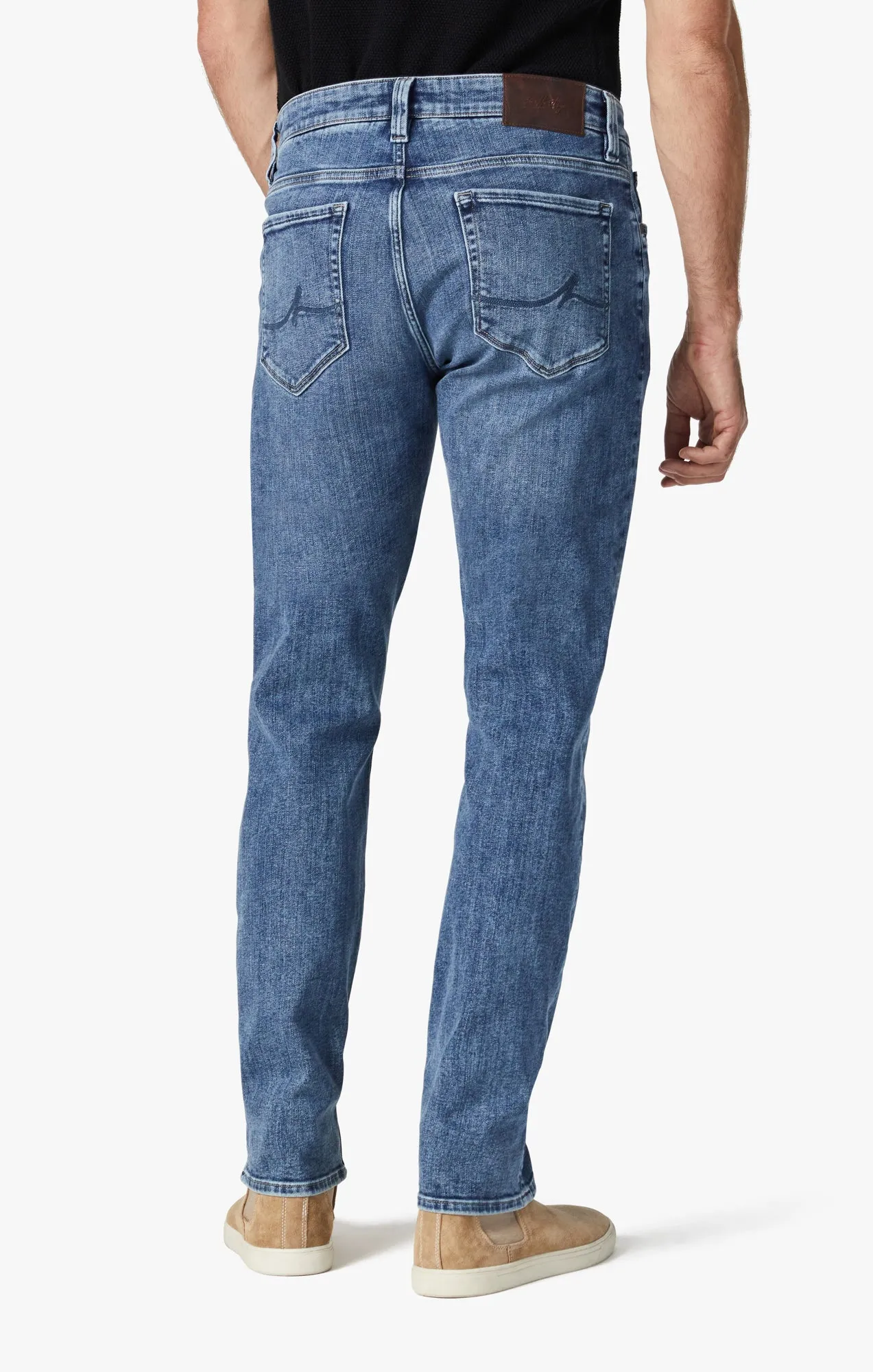 Cool Tapered Leg Jeans In Dark Organic
