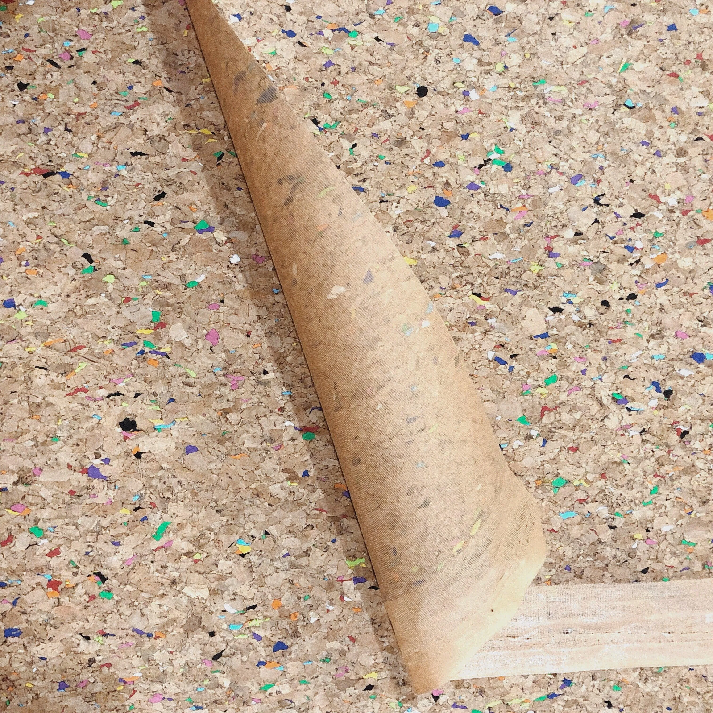 Cork Fabric in Vivid