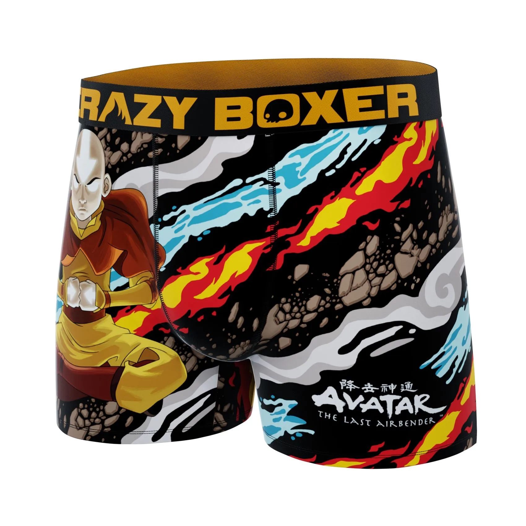 CRAZYBOXER Avatar Elements Men's Boxer Briefs