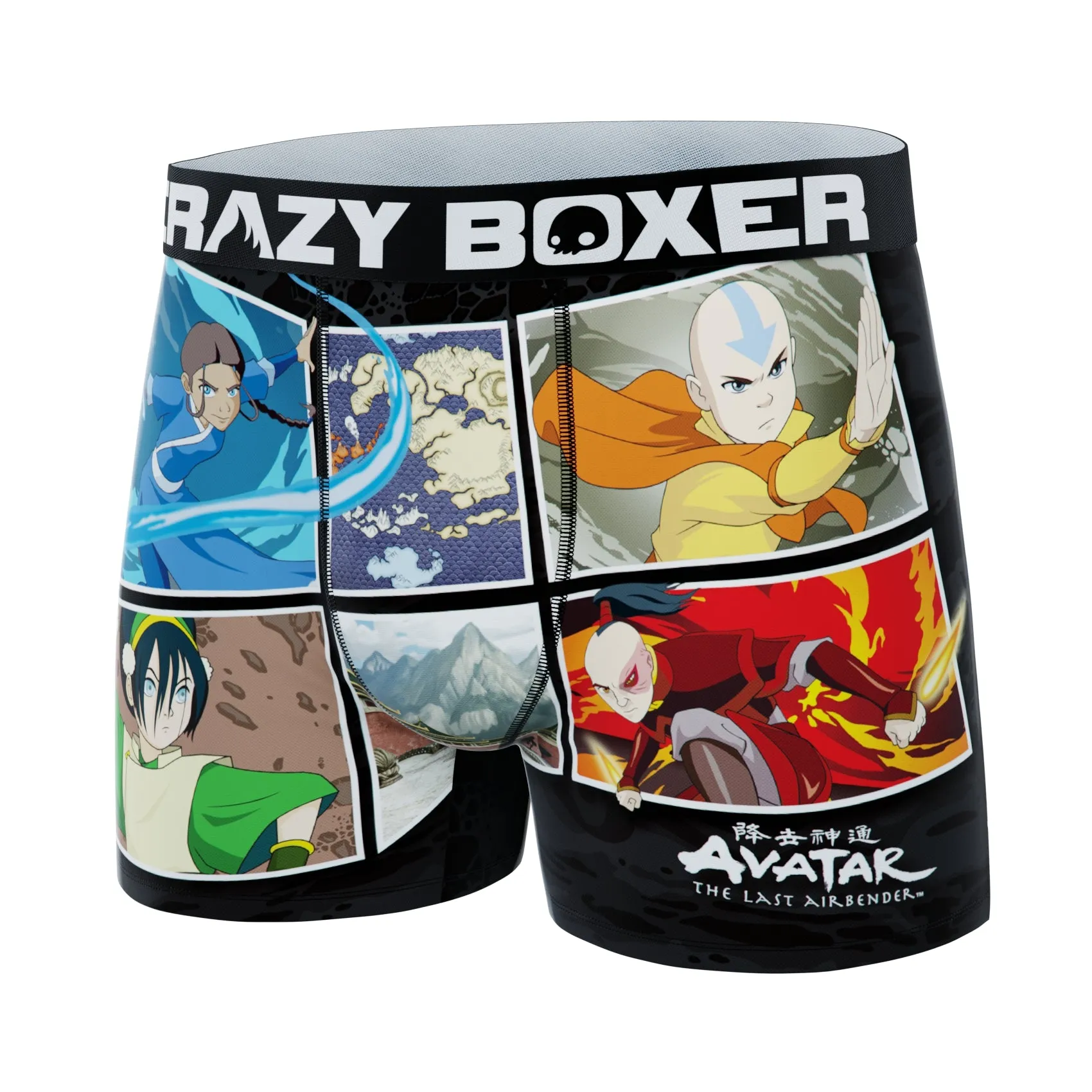 CRAZYBOXER Avatar Power Men's Boxer Briefs