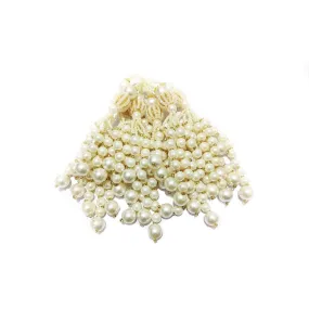 Elegant Gold & Pearl Tassels - Luxury Handcrafted Jewelry for Special Occasions - 11844