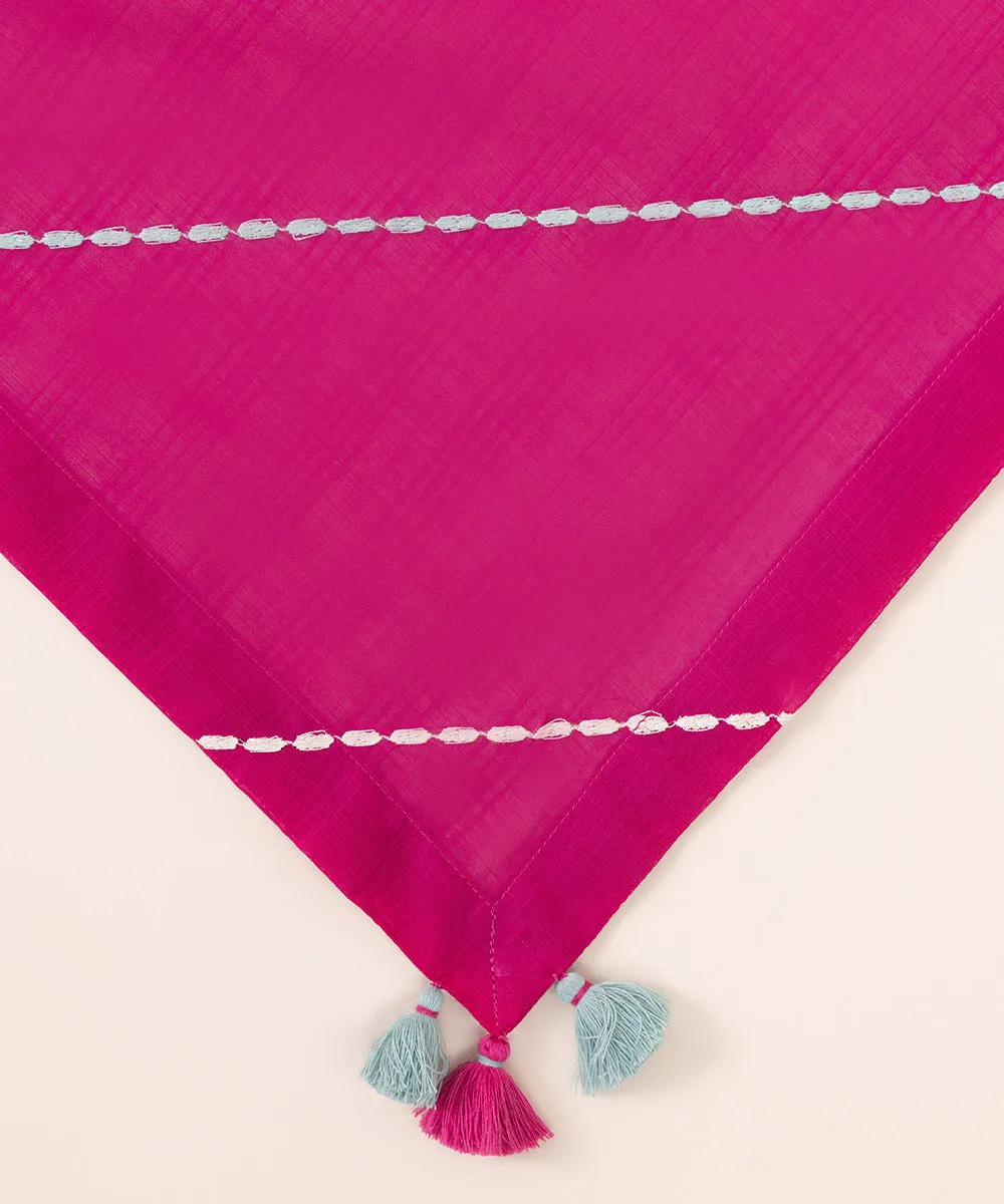 Embroidered Voile Dupatta