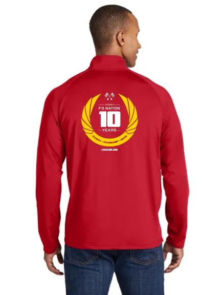 F3 10th Anniversary Sport-Tek 1/2-Zip Pullover Pre-Order January 2021