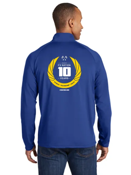 F3 10th Anniversary Sport-Tek 1/2-Zip Pullover Pre-Order January 2021