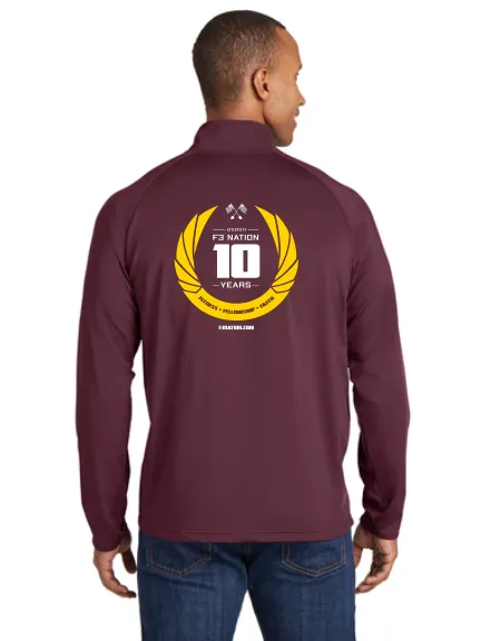 F3 10th Anniversary Sport-Tek 1/2-Zip Pullover Pre-Order January 2021