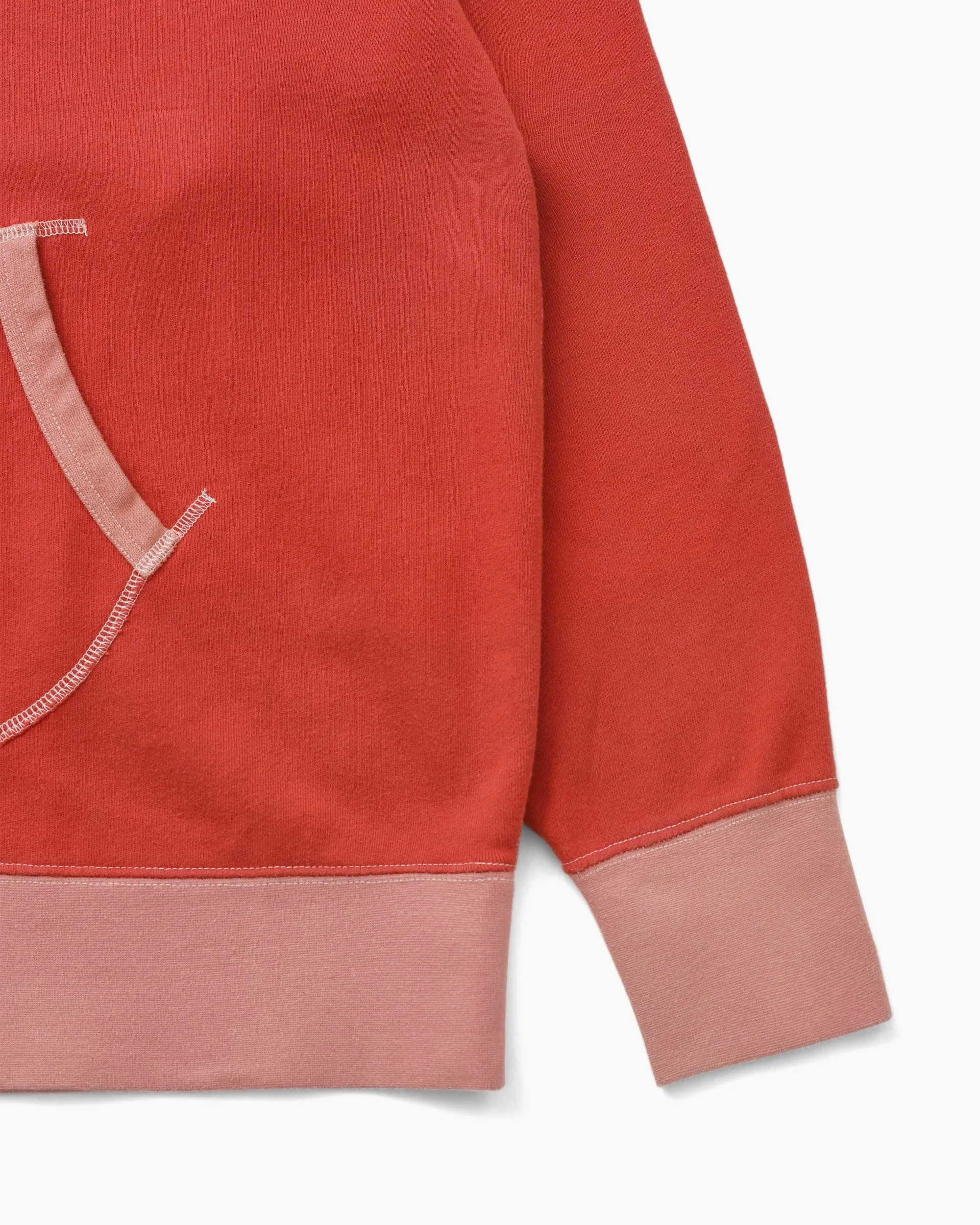 Faded Game Hoodie Red