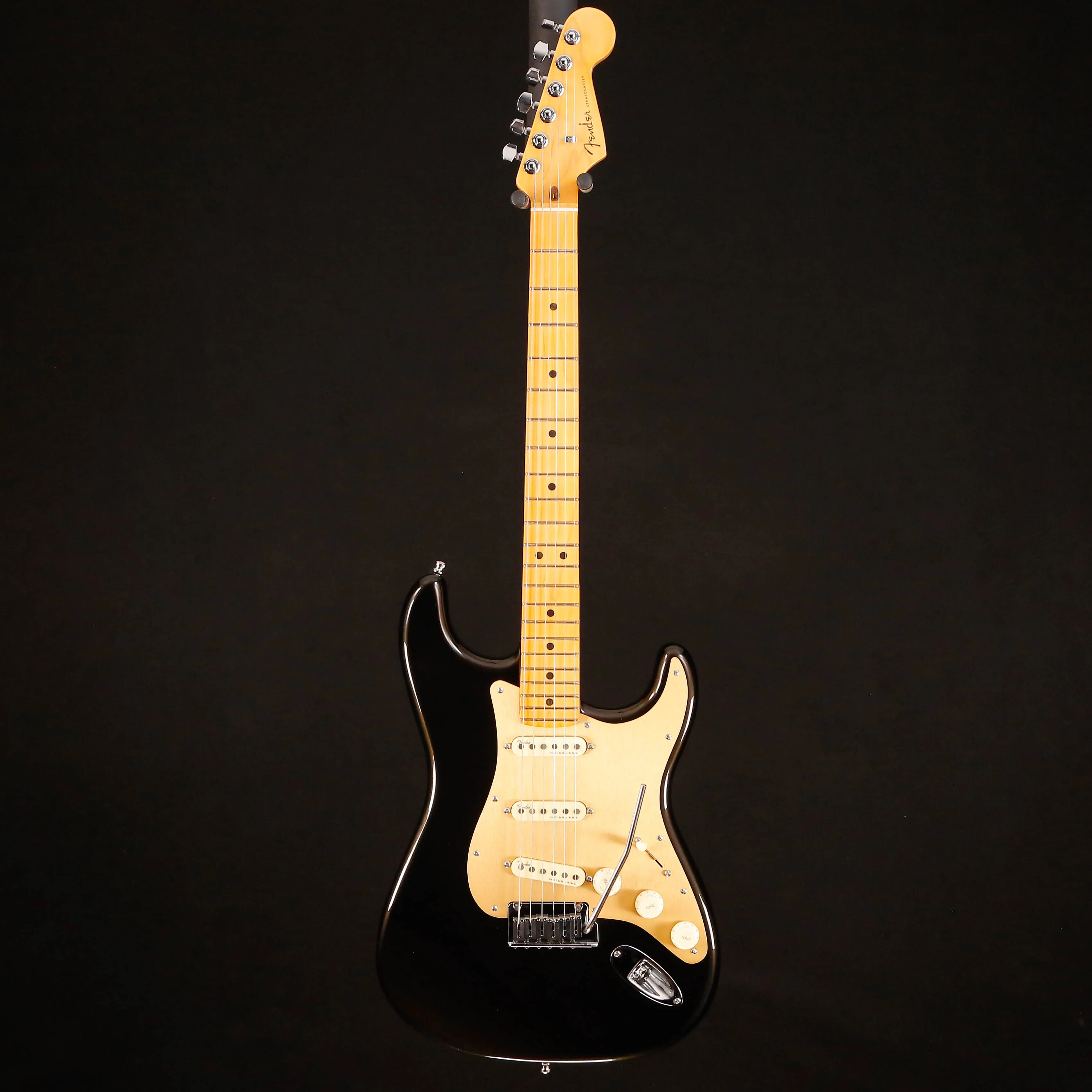 Fender American Ultra Stratocaster, Maple Fb, Texas Tea