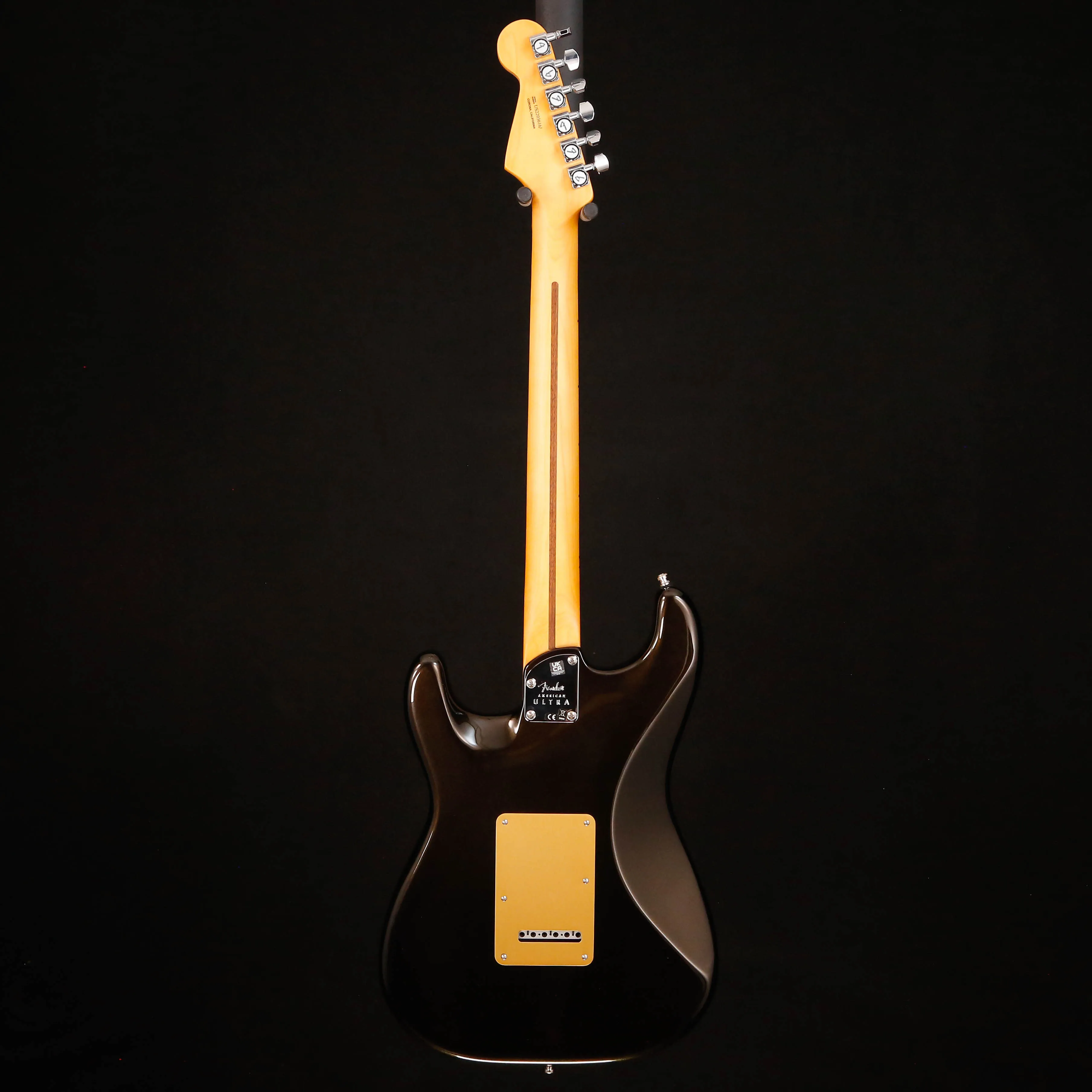Fender American Ultra Stratocaster, Maple Fb, Texas Tea