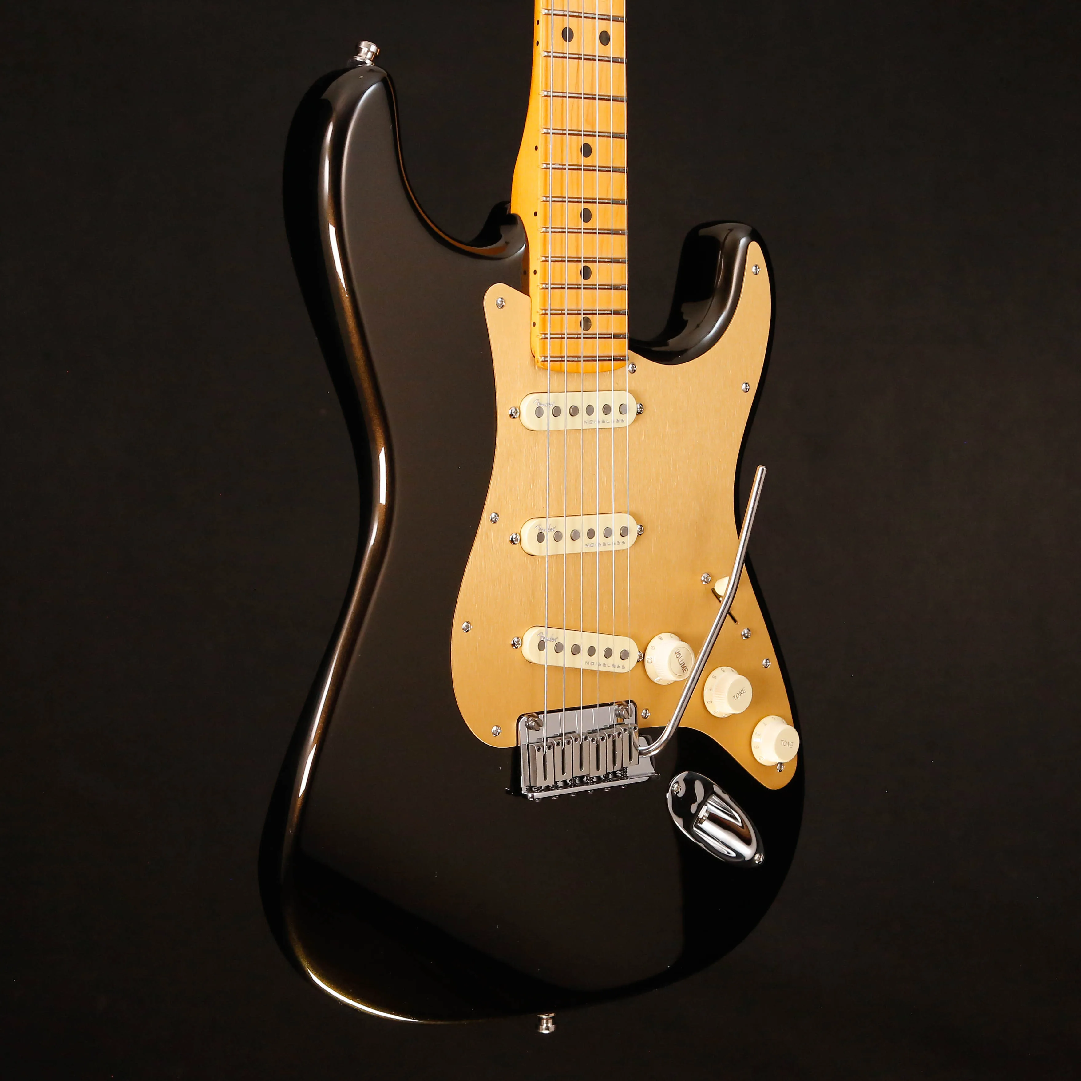 Fender American Ultra Stratocaster, Maple Fb, Texas Tea