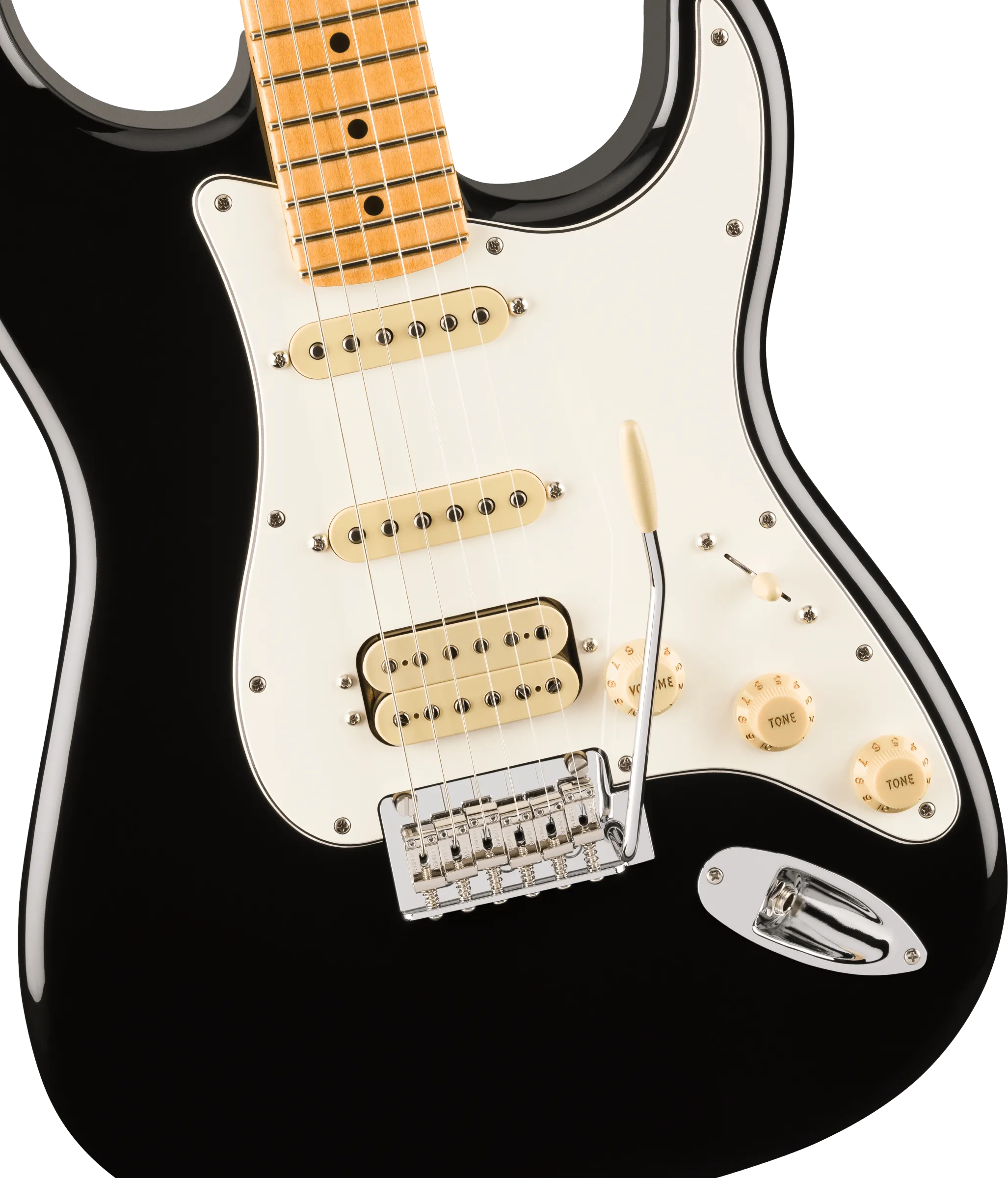 Fender Player II Stratocaster HSS Maple FB, Black