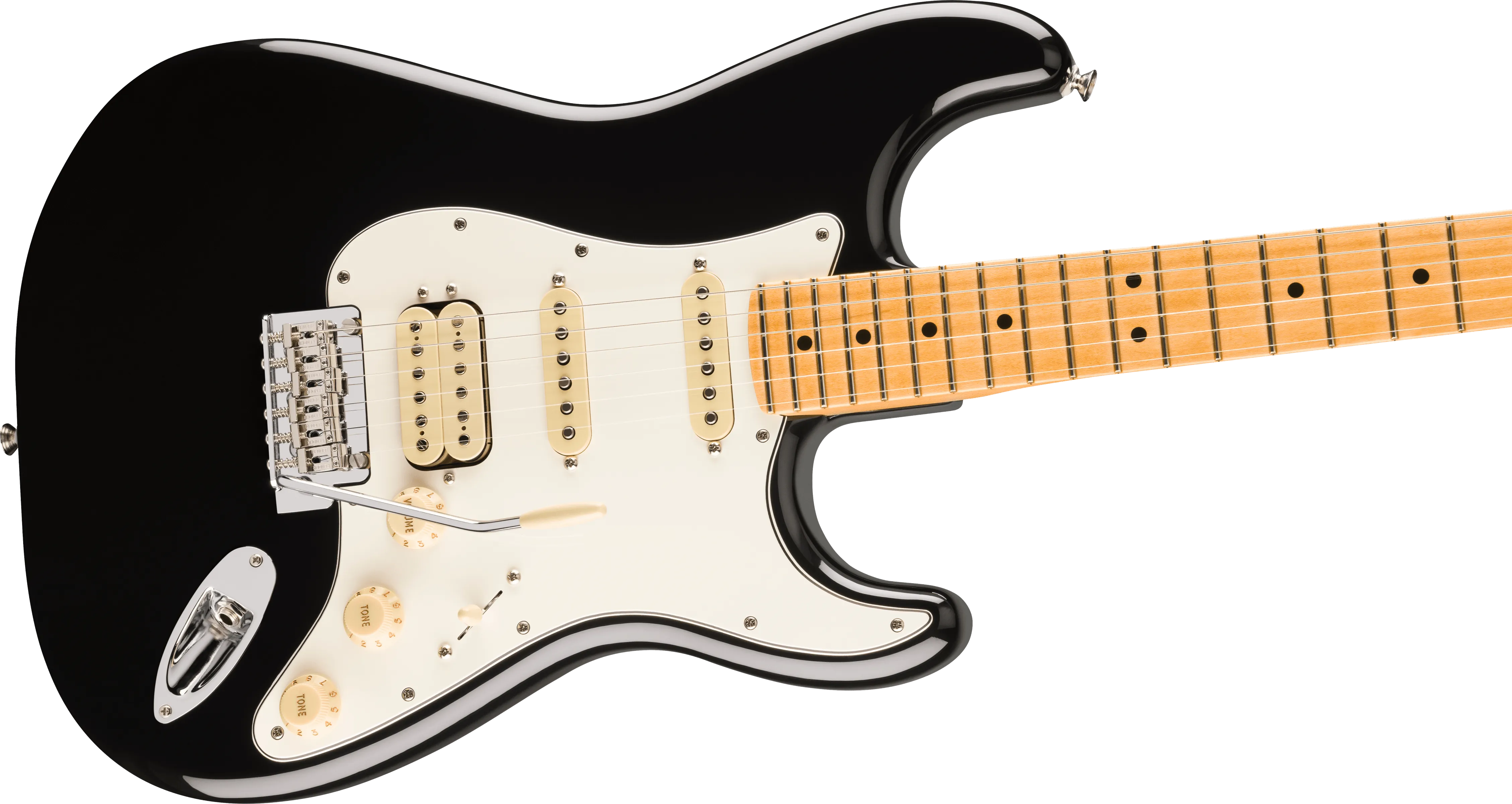 Fender Player II Stratocaster HSS Maple FB, Black