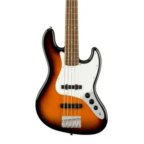 Fender Squier Affinity Series Jazz Bass Guitar V Laurel Fingerboard Brown Sunburst
