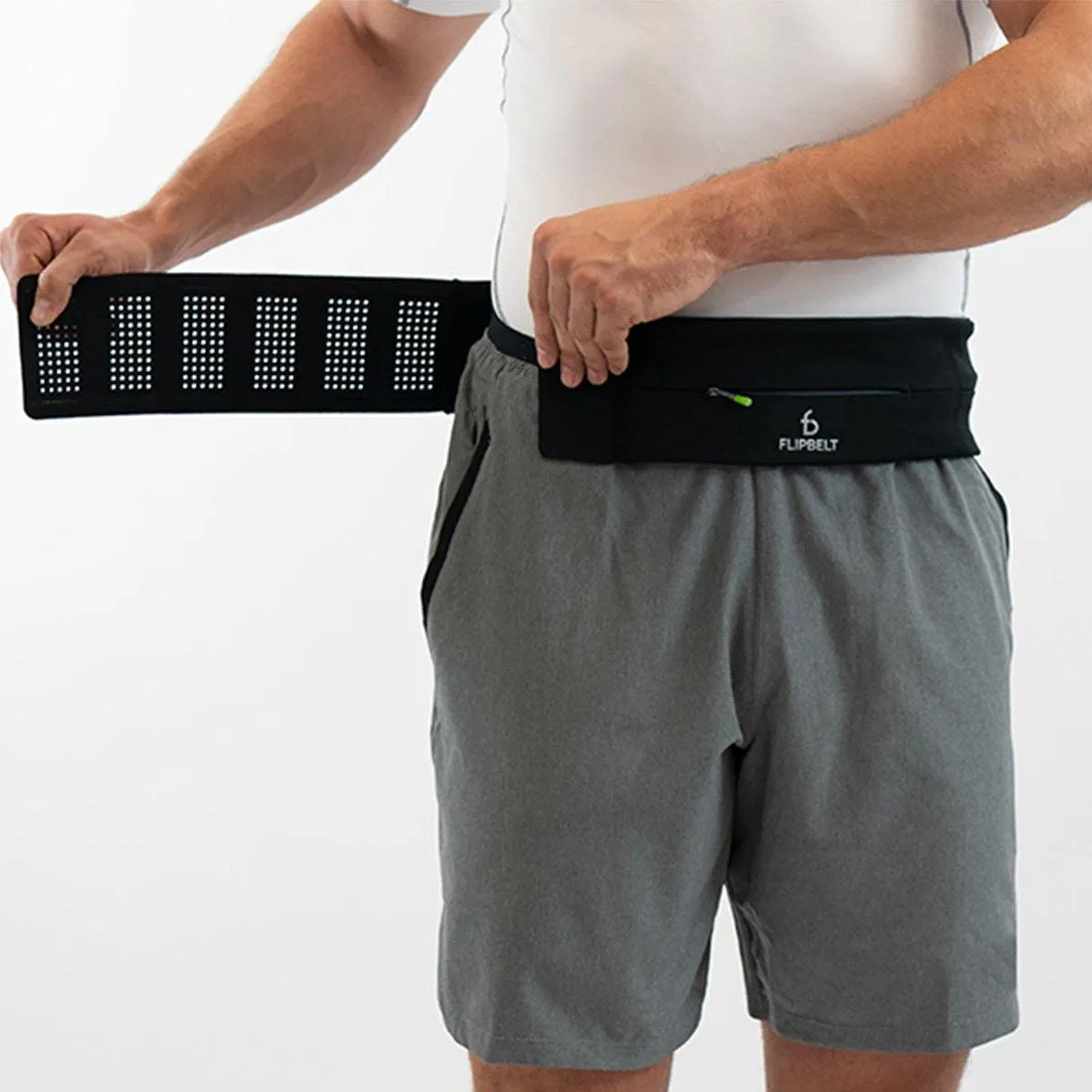 FlipBelt Zipper Adjustable