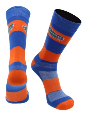 Florida Gators Socks Game Day Striped Crew Socks