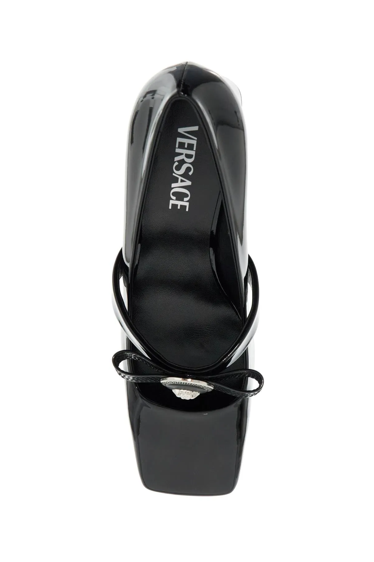 GIANNI RIBBON PATENT LEATHER Dé