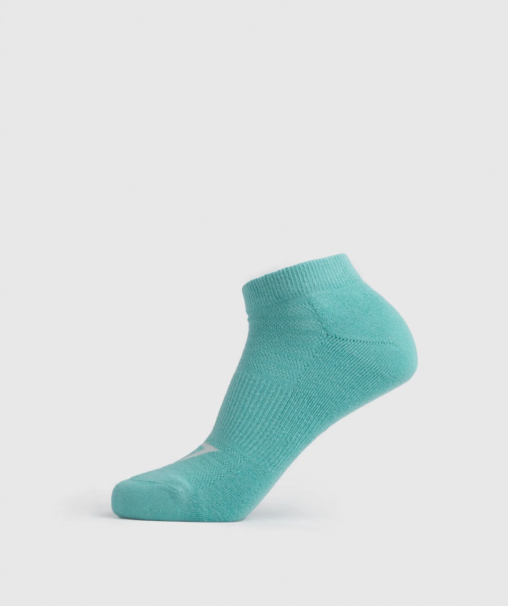 Gymshark Ankle Socks 3pk - Blue/Jewel Green/Pebble Grey