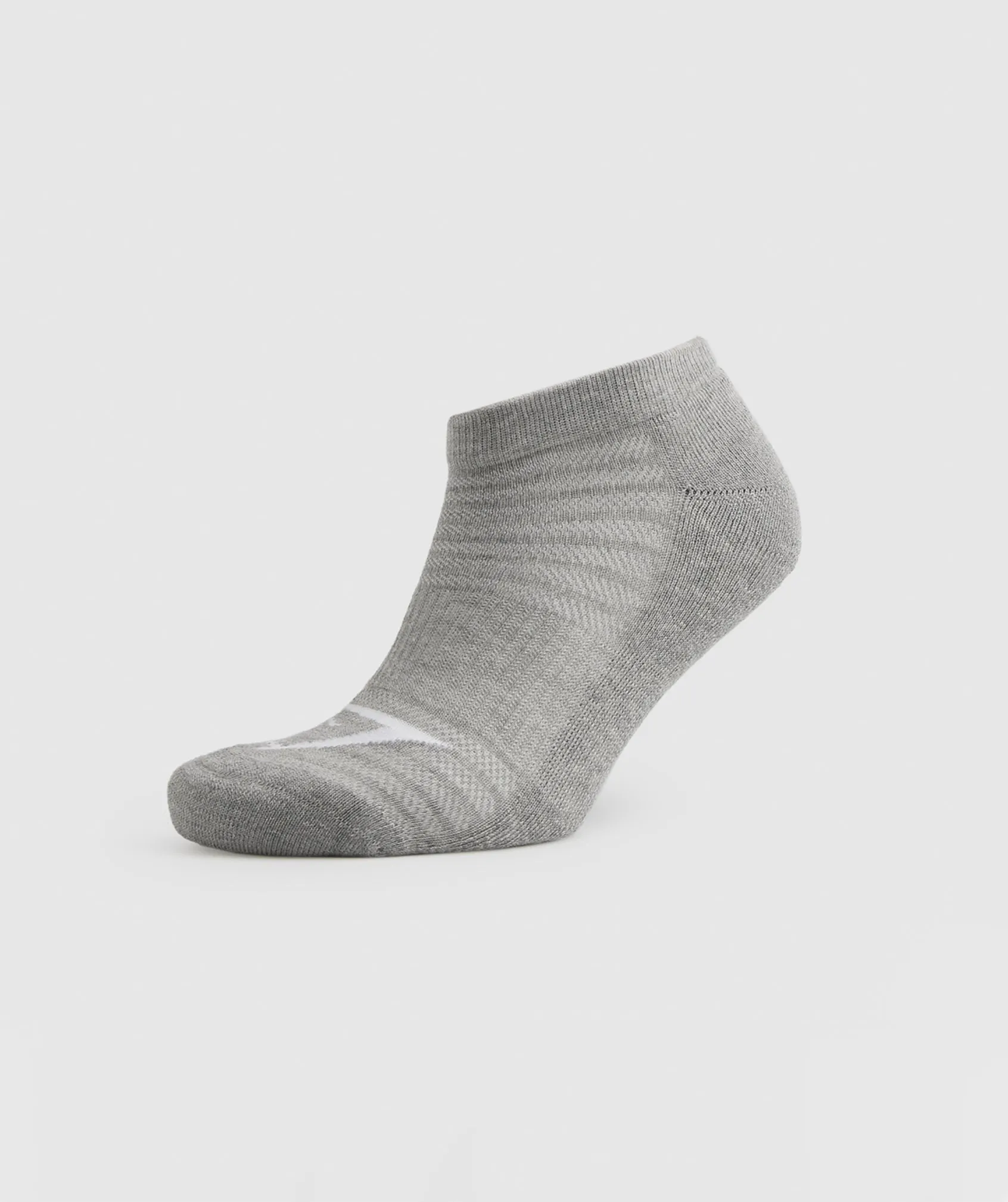 Gymshark Ankle Socks 3pk - White/Black/Light Grey Core Marl
