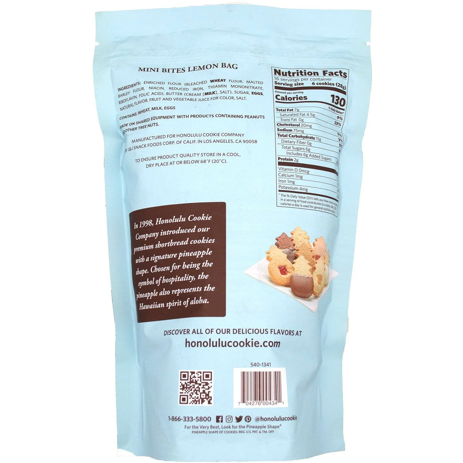 Honolulu Cookie Company Premium Shortbread Cookies