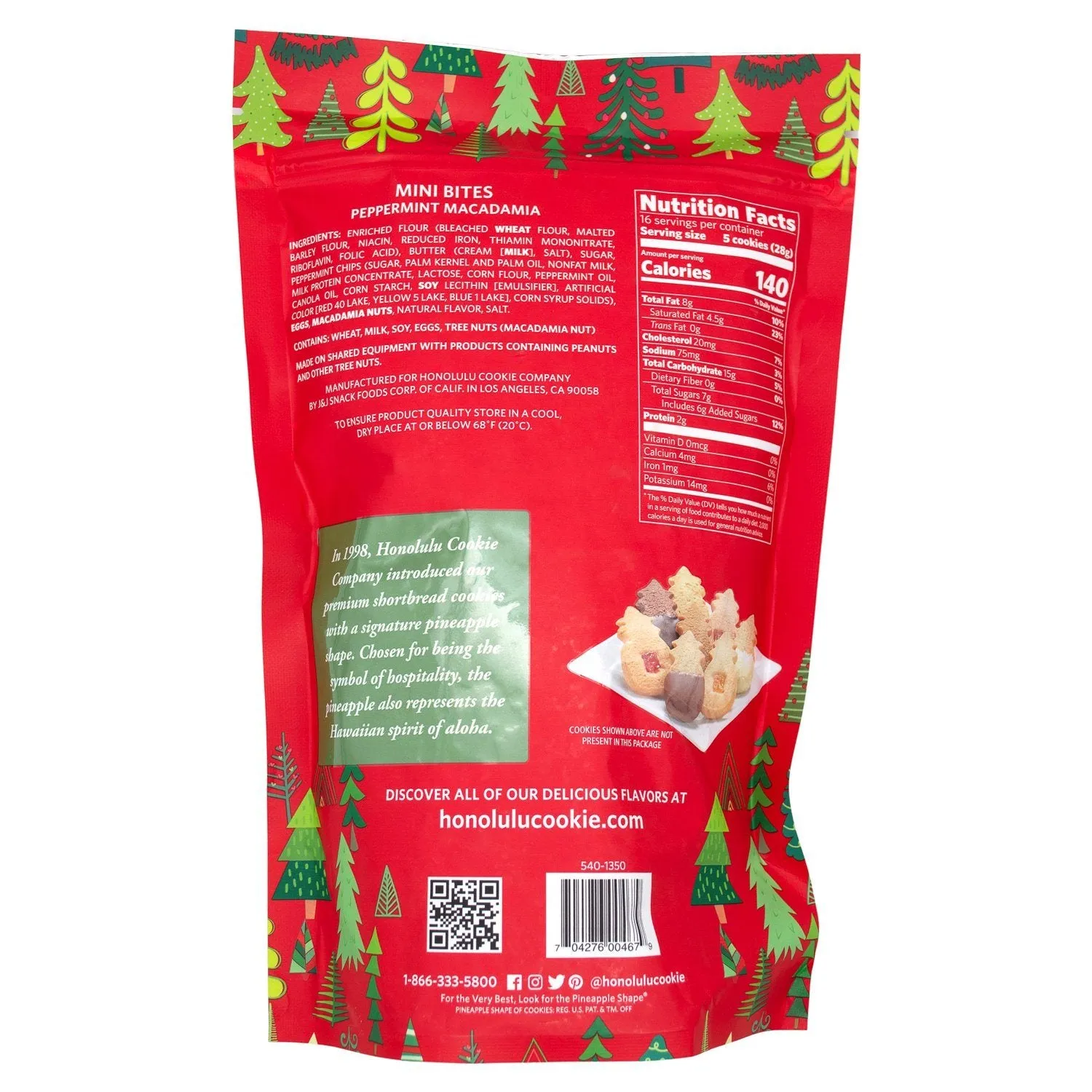 Honolulu Cookie Company Premium Shortbread Cookies
