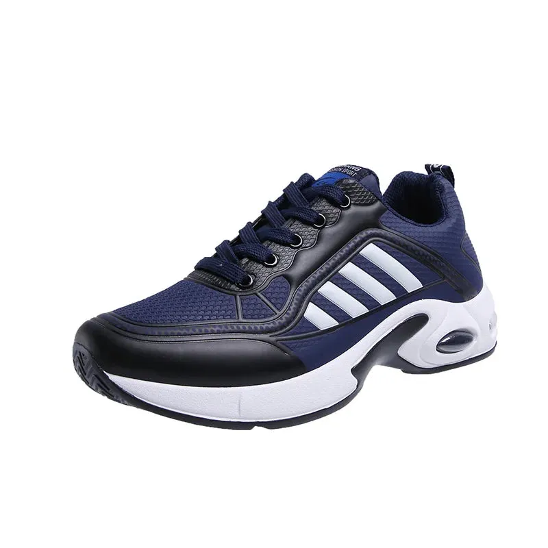 Hot Sale White Sneakers Man Fashion Air Cushion Running Shoes Men Athletic Sneakers Breathable Trainers Men Sports Tennis Shoes