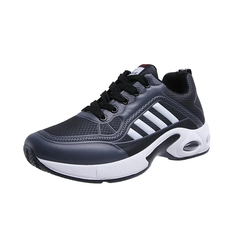 Hot Sale White Sneakers Man Fashion Air Cushion Running Shoes Men Athletic Sneakers Breathable Trainers Men Sports Tennis Shoes