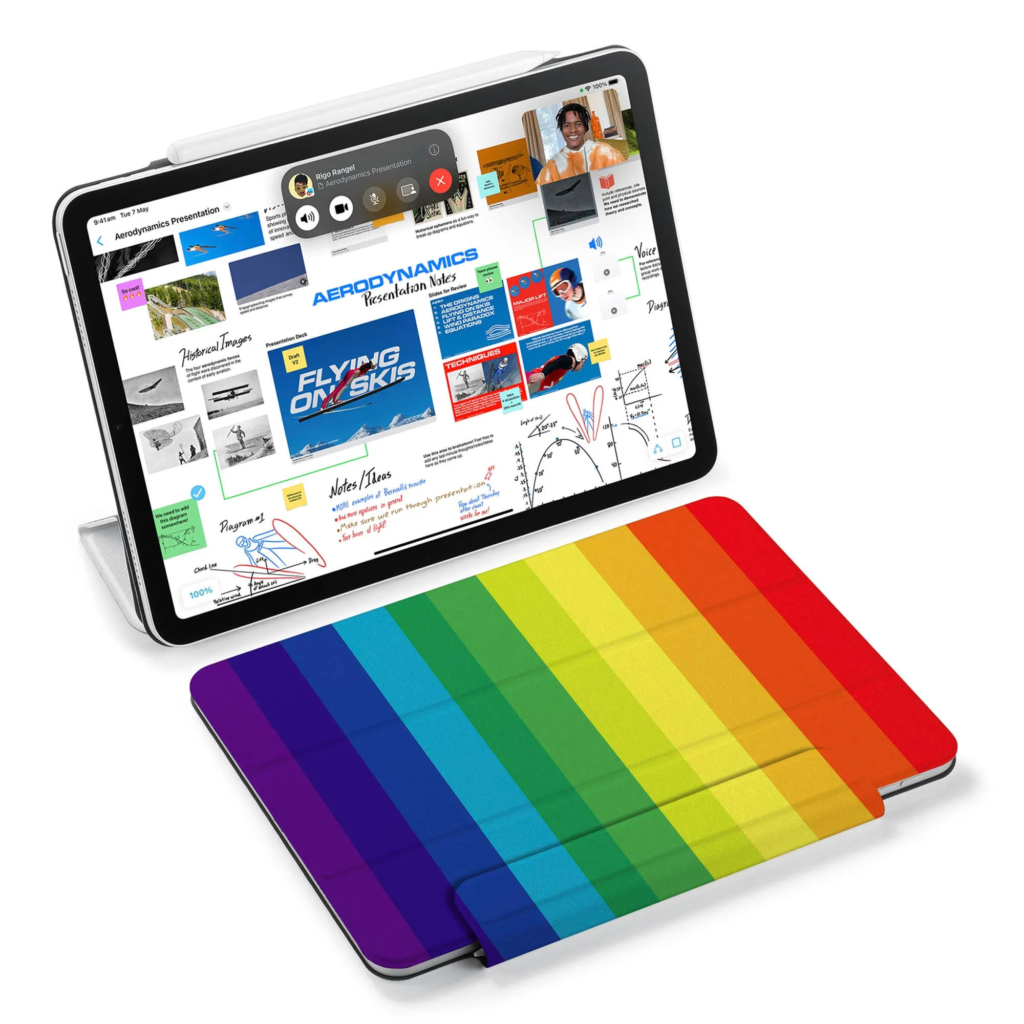 iPad SlimFit Case - Rainbow