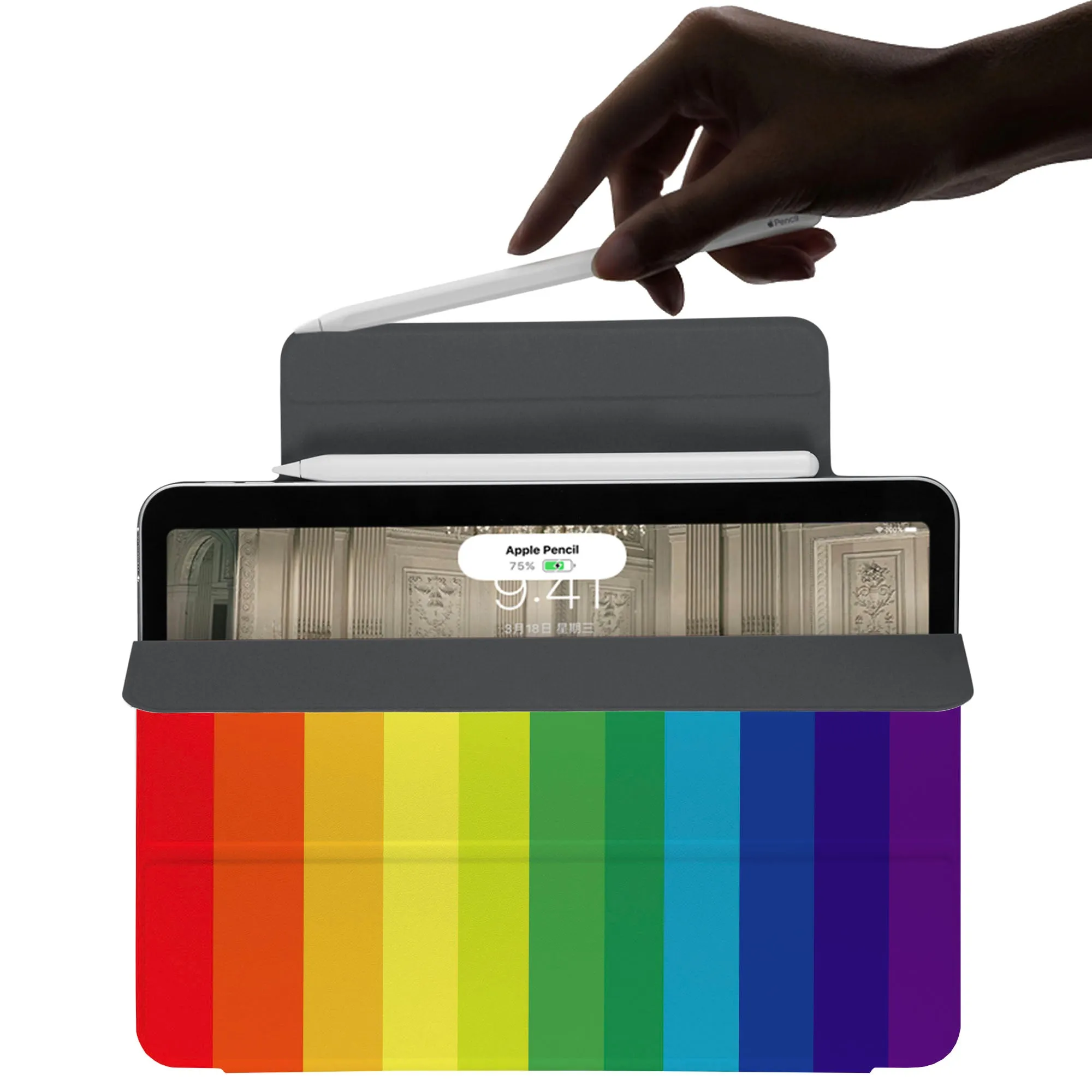 iPad SlimFit Case - Rainbow
