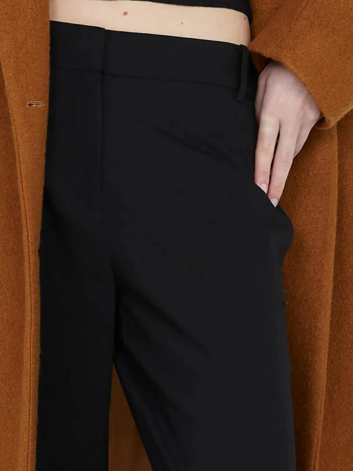 Mana Straight Leg Pant - Black