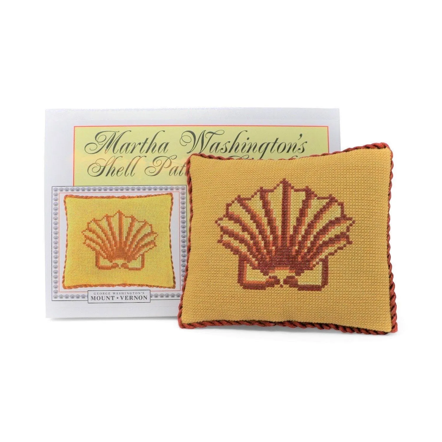 Martha Washington's Shell Pattern Pincushion Cross Stitch Kit