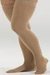 Medi Comfort | Thigh High Compression Stockings with Silicone Beaded Band | Closed Toe | 30-40 mmHg