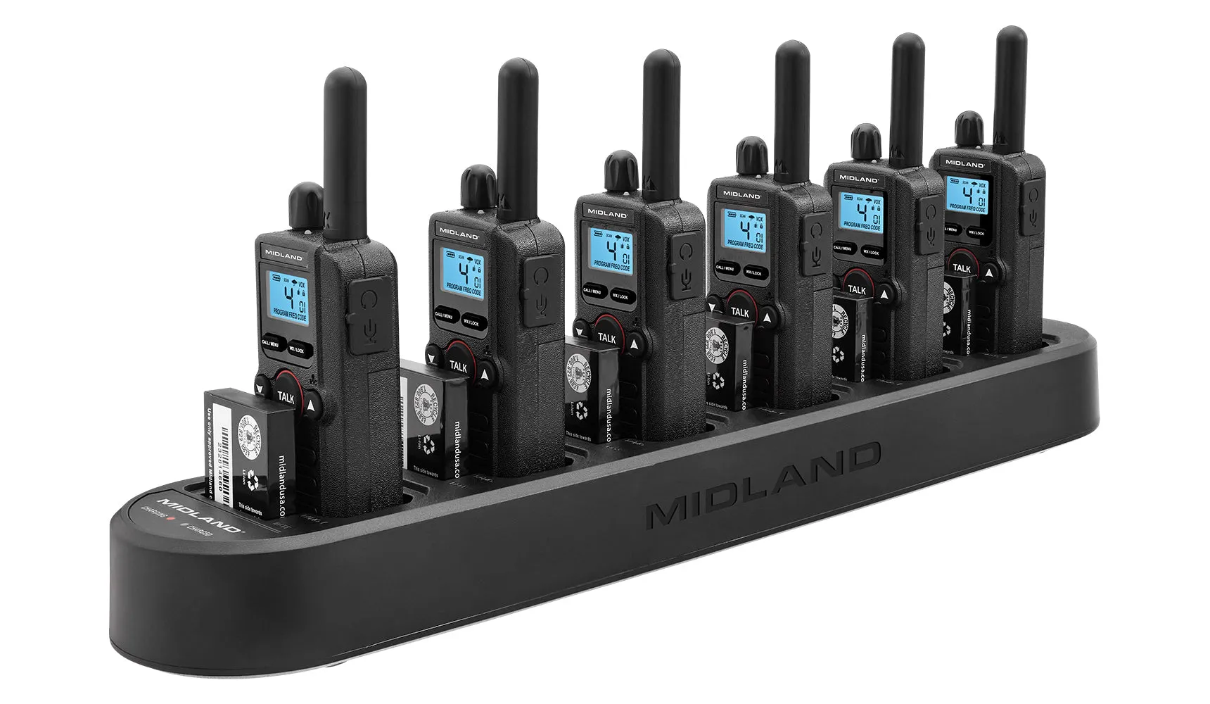 Midland BizTalk® BR180X6BGC Business Radio Bundle Pack