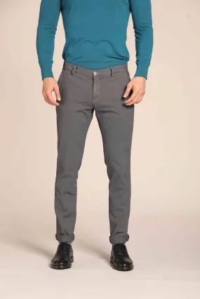 Milano men's chino pants with partridge eye pattern Extra Slim Fit